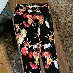 Floral leggings